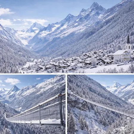 Near Zermatt With Stunning Views رندة